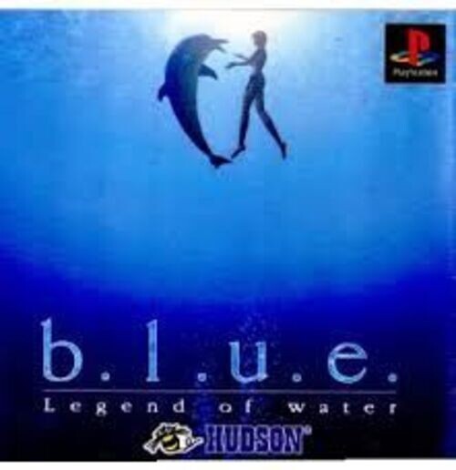 PS1 Hudson b.l.u.e. Legend of water PlayStation 1 Japanese Game Soft Tested Work