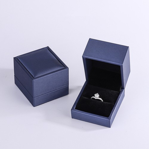 Anillos de moissanita de 1/2 quilate color D VVS1 para mujer S925 anillo de plata esterlina AZ240-J - Imagen 8 de 8