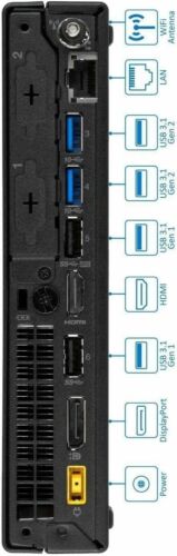 Lenovo ThinkCentre M920q Tiny Intel Core i5-8500T 16GB RAM 512GB SSD Win 11 Pro - Picture 3 of 5