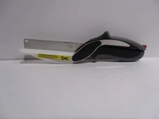 Clever Cutter 2 in 1 Knife Cutting Board Scissors Chops & Slices Food In Seconds