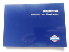 NISSAN PRIMERA LIBRETTO USO E MANUTENZIONE  EDIZIONE 08/2000  (493)