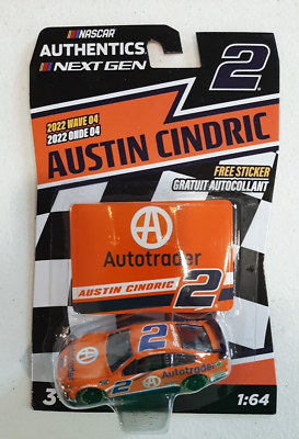 Austin Cindric #2 NASCAR Authentics 2022 Wave 4 Diecast 1:64 Next