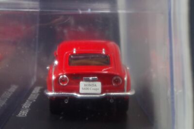 Honda S600 Coupe 1965 Red 1/43 Scale Box Mini Car Display Diecast