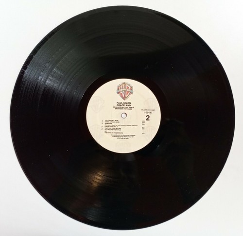 1986 Paul Simon "Graceland" LP Vinyl Record Classic, Rare, Vintage Rock & Roll - Picture 8 of 8