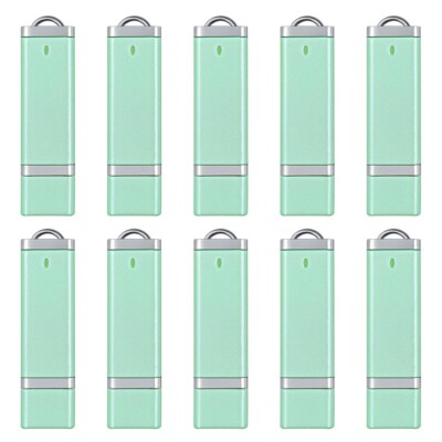 Green USB 3.0 16GB 100PCS Memory Stick USB Flash Drives High Speed PC Laptop Car