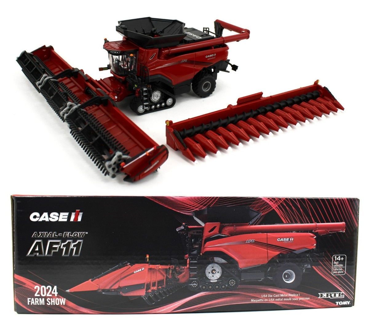 2024 FARM SHOW ED ERTL 1:64 *CASE IH* Axial-Flow AF11 Tracked