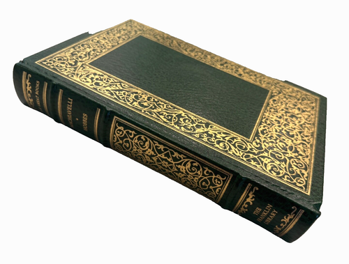 Franklin Library-Great Books-Macchiavell-THE PRINCE/Hobbes-LEVIATHAN-1983-Leath