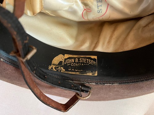 Vintage PA Game Commission Officer / Trooper Hat Stetson 3x Beaver Size 6 - 7/8 - Picture 11 of 18