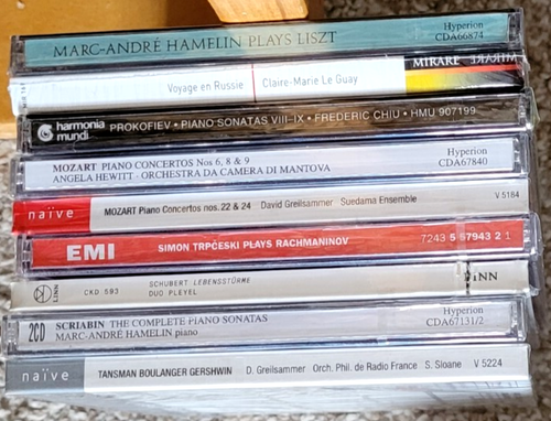 Classical Piano Music CDs (NEW) X 9 Job Lot Bundle - Picture 3 of 3