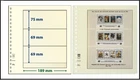 LINDNER 802303 T Blanko Sheets 3 Pages 75/69/69x189mm