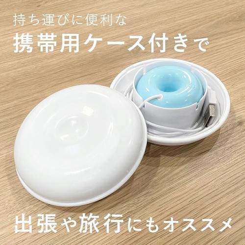 Portable humidifier macaron ultrasonic type USB type with case New From Japan - Picture 6 of 11