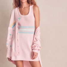 NWT | LoveShackFancy Indiana Mini Dress in Pink Sand Size Large