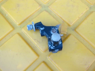 1981 Kawasaki KL250 OEM CLUTCH LEVER PERCH MOUNT BRACKET - Image 1 of 4