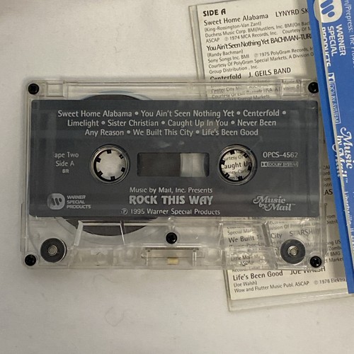 Rock This Way - Tape 2 - Music By Mail Presents (1995 Cassette) Various Artists - Picture 5 of 7