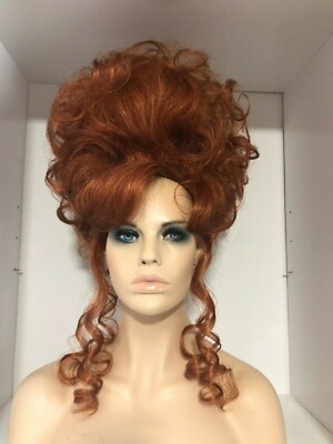 Sin City Wigs Hot Updo Pick Your Color French Twist Loopee Curls