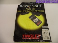 Tingley Job Sight Hi-Vis Short Sleeve Polo 2 Pockets Lime Size 2XL P/N S74022.2X