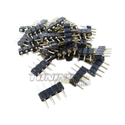 5x RGB Strip LED SMD PCB Kabel Stecker Verbinder Connector Adapter für Leiste /S