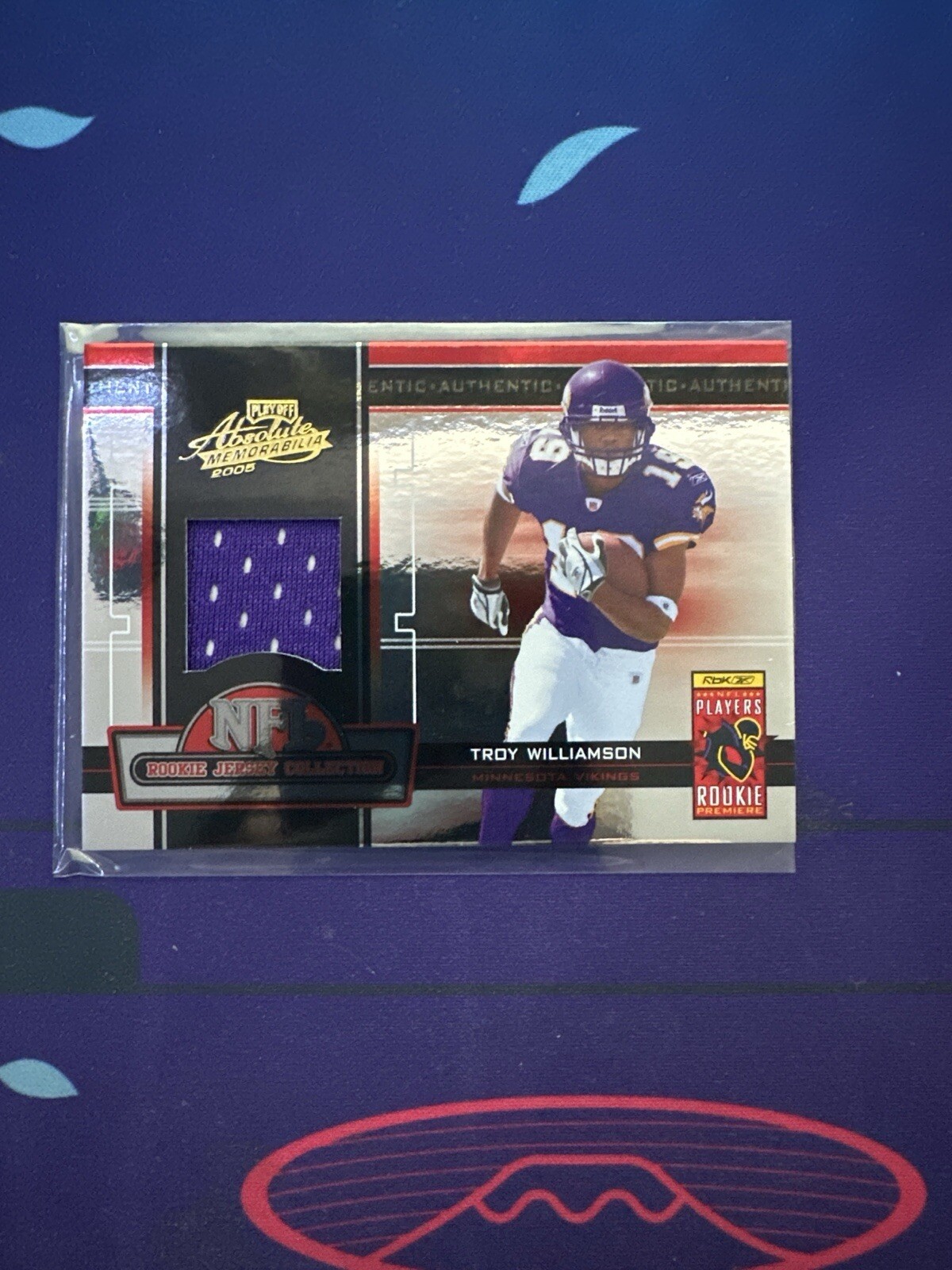 Troy Williamson Playoff Absolute Memorabilia #2 Rookie Jersey