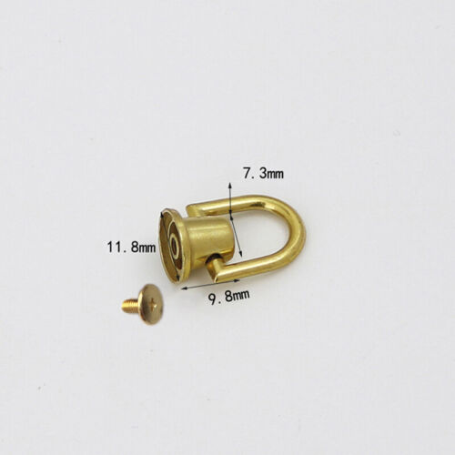 Taschen-Seitenclip-Schnalle Metall-D-Ring Seitenkanten-Ankerglied Mit Scre- ≌ - Bild 9 von 15