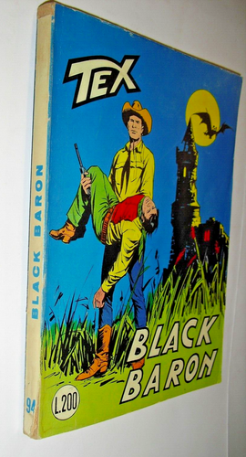 TEX 94 Black Barron (lire 200) del 1968 PRIMA EDIZIONE