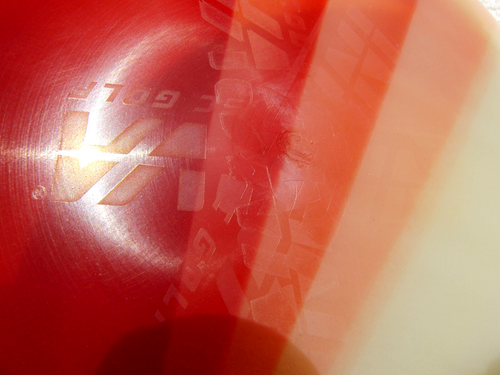 Innova Champion Proto Glow Wraith - BBD Bright Red Gradient Dye F2 Triple Stamp - Picture 3 of 6