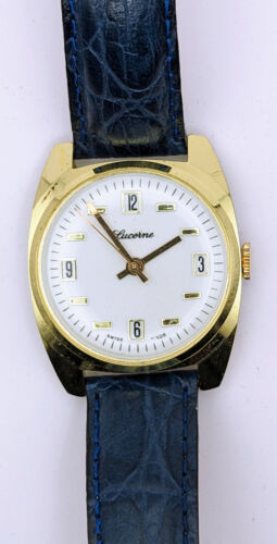 Lucerne Armbanduhr Uhr Handaufzug Swiss Made - Bild 1 von 4