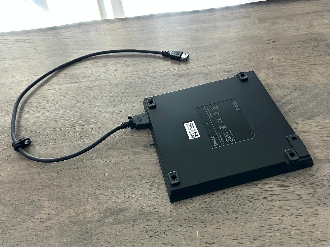 ②エメラルド　DELL USB DVD Drive External USB DVD-RW DVD Burner Drive CD-RW DVD-ROM Dell