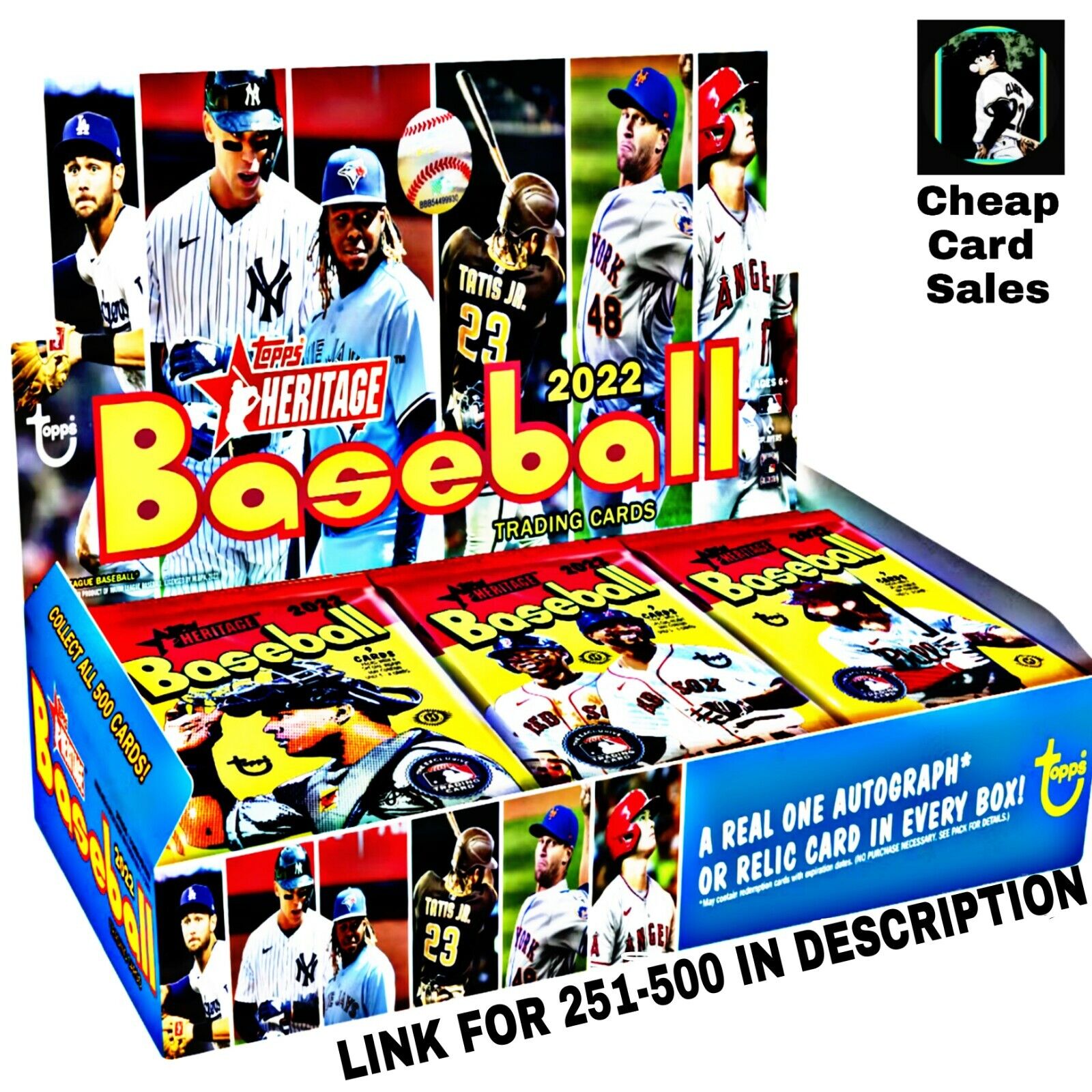 2022 Topps Heritage Baseball [Pick Your Card/Complete Your Set]