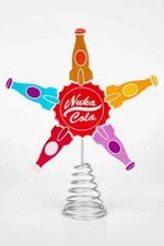 Fallout Nuka Cola Rocket Bottle Fizz-tive Holiday Tree Topper NEW