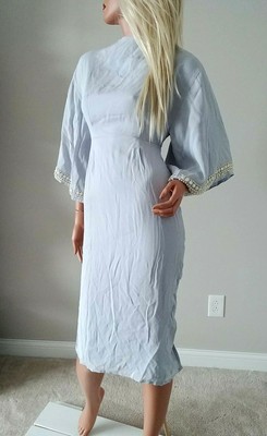 asos powder blue dress