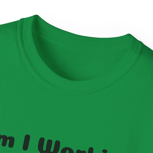 Am I working from home or living at work Unisex Ultra Cotton Tee - Picture 12 of 37