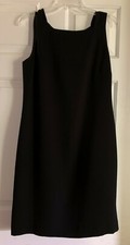 Liz Claiborne Dress Women’s Size 10 Little Black Dress sleeveless EUC Lined