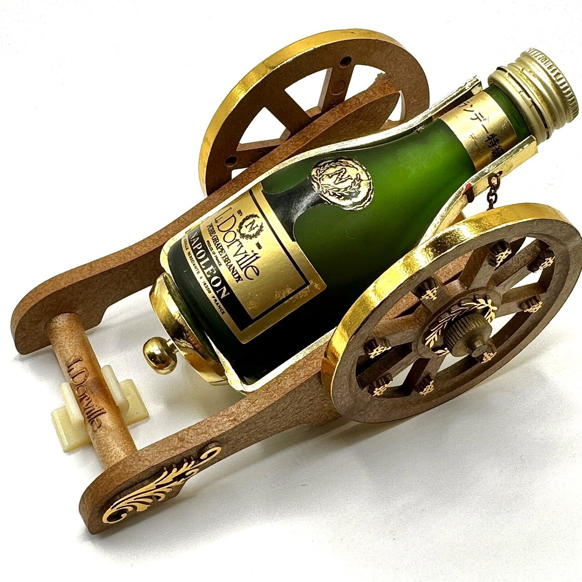 ウイスキー L.Dorville NAPOLEON Vintage NAPOLEON L Dorville Miniature Empty Brandy Bottle