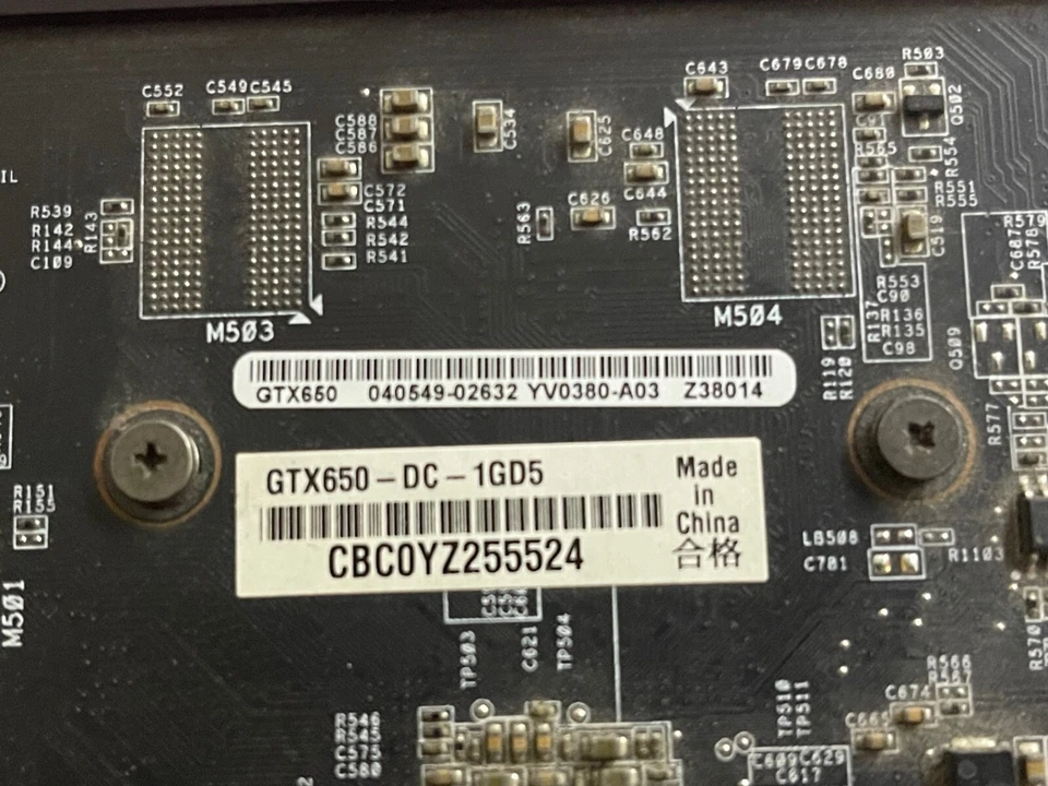 ASUS NVIDIA GeForce GTX 650 (GTX650-E-1GD5) 1 GB / 1 GB (max) GDDR5 SDRAM PCI... - Image 4 of 4