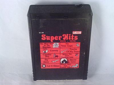 Super Hits 8-TRACK TAPE 1975-76 WHITE NIGHT, CONVOY & OTHERS. Tested!