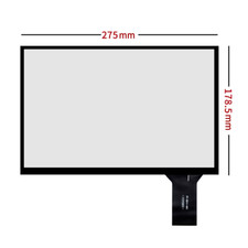 275x178mm Plug and Play 12.1inch Capacitive Touch Screen  USB Control Card