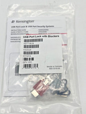 Kensington USB Port Lock with Blockers K67718US Data Security SEALED NEW