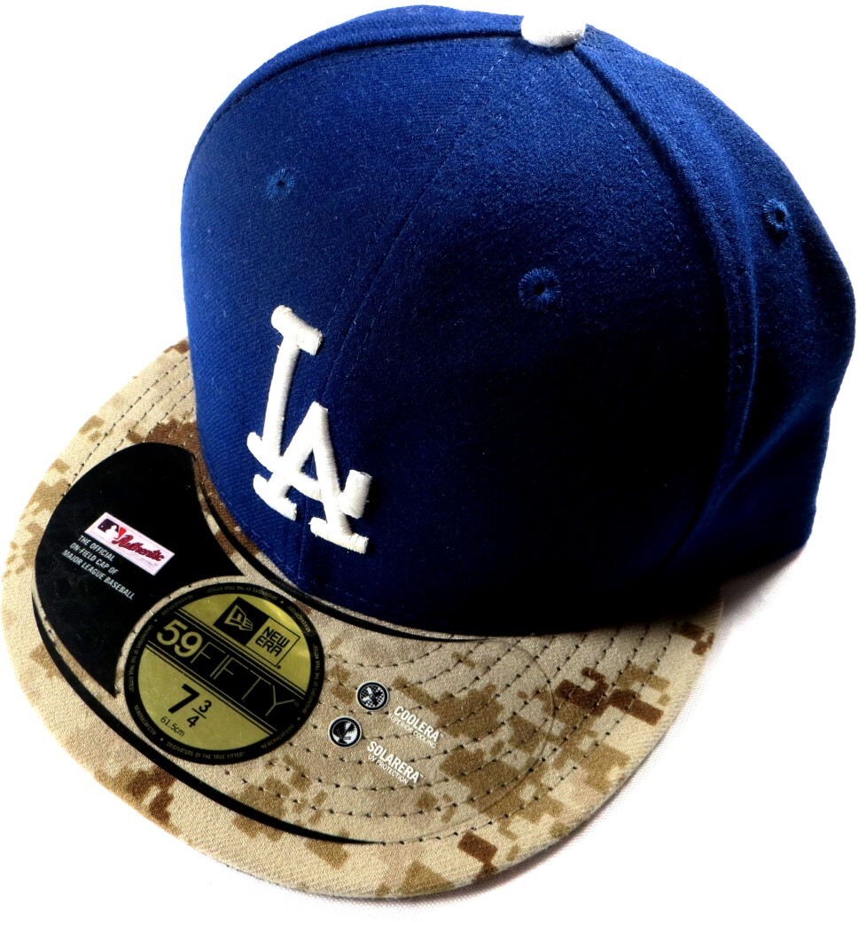 Los Angeles Dodgers Unsigned Memorial Day Hat New Era 59 