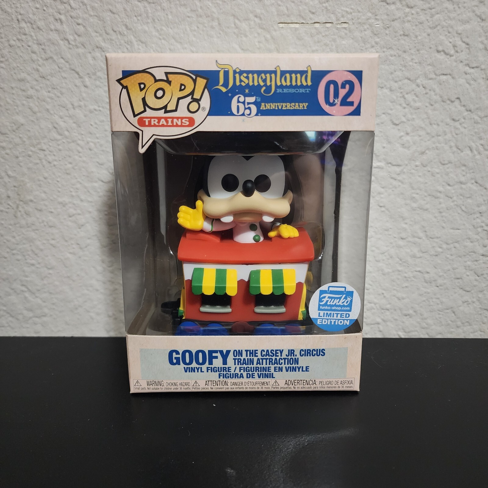 Funko Pop! Trains: Disney - Goofy On The Casey Jr. Circus Train Attraction