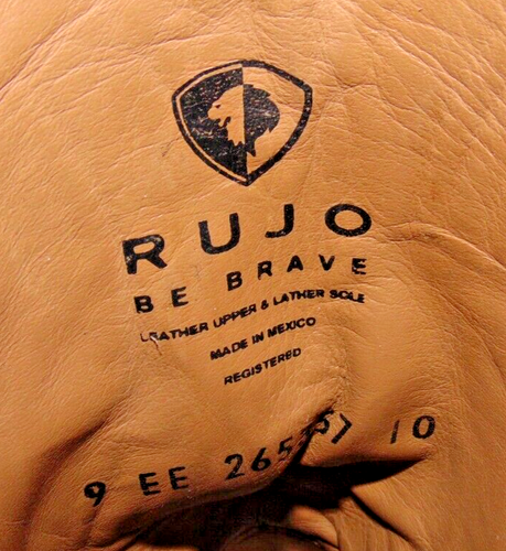 Herren Rujo The Blake Braun Kaiman/Leder Cowboystiefel 9 EE Neu ohne Karton - Bild 5 von 6