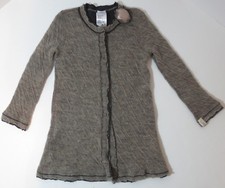 Boutique Caffe D' Orzo Girl's Size 4 Wool Blend Cardigan Sweater Made in Italy