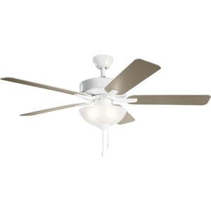 Kichler Lighting 330017wh Basics Pro Select Indoor Ceiling Fan