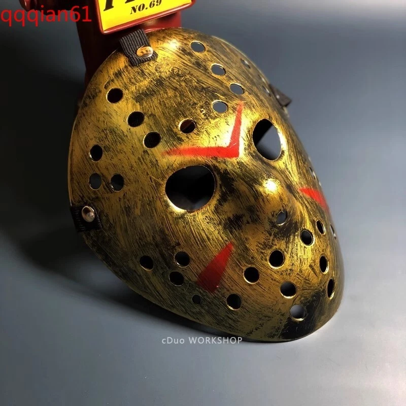 Jason Voorhees Friday The 13th Horror Mask Party Hockey Halloween Cosplay Prop - Image 4 of 4