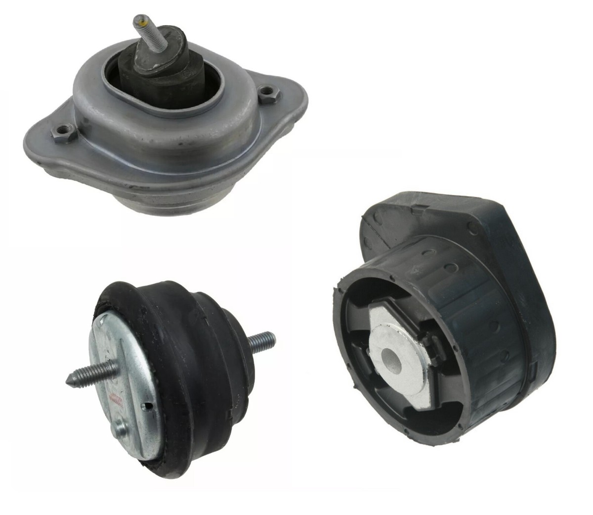 2 Corteco Febi Engine Motor + 1 URO Transmission Mounts for BMW 