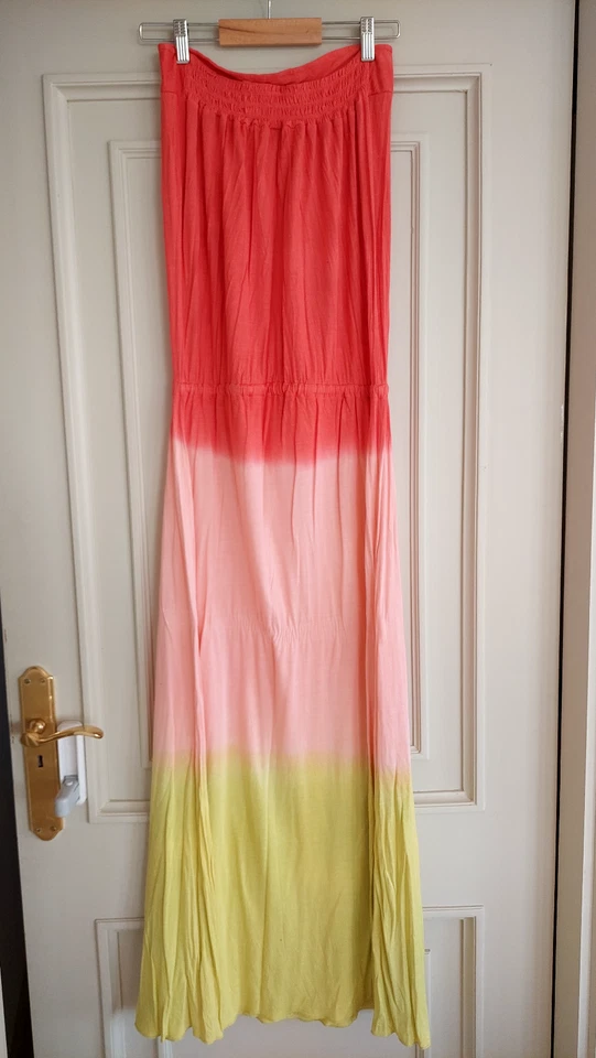SOUTH BEACH! NEU Boho Sommerkleid Strandkleid Hippie Ibiza Top schulterfrei 38 M - Bild 3 von 4