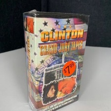The Clinton Grand Jury Tapes, (2 Tape VHS Set), 4 Hours, Factory Sealed.  NEW.