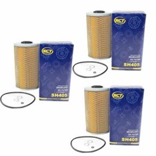 3x SCT Germany SH 405 Ölfilter passt für BMW 5er Touring E34