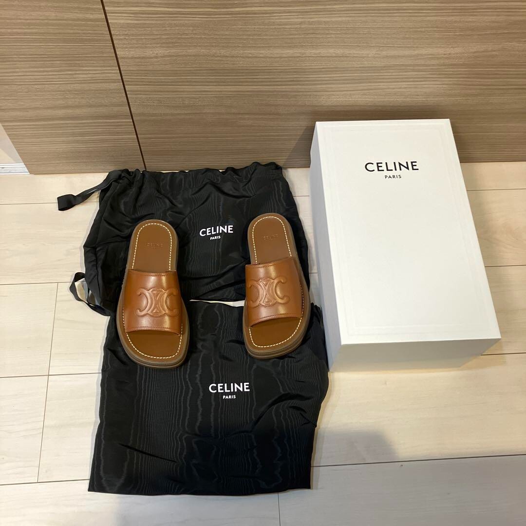 セリーヌ Celine Triomphe 15 Sandals Celine Triomphe Sandals RARE | eBay