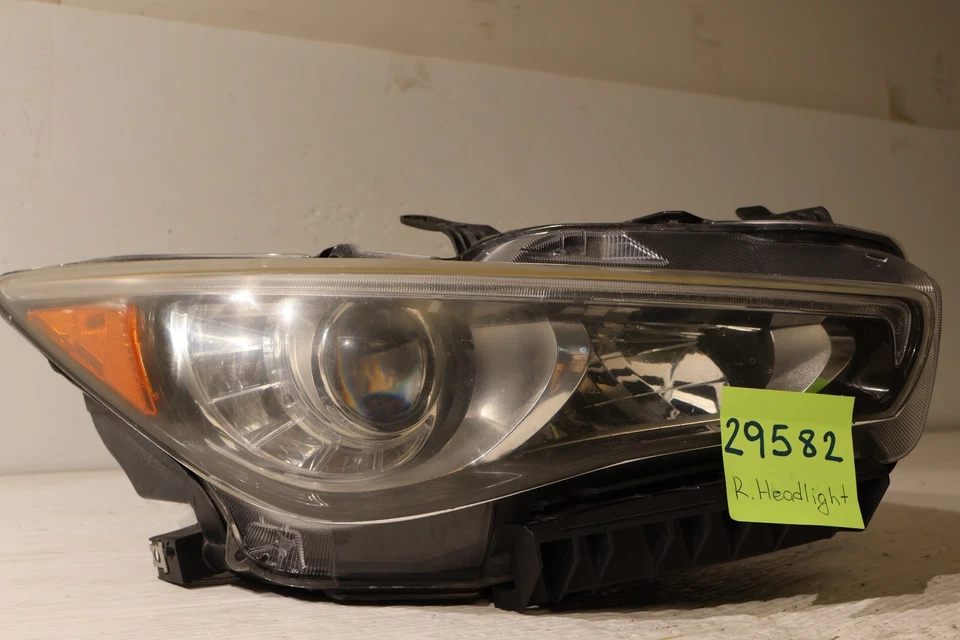 NO AFS 14 15 16 17 Infiniti Q50 Pasajero LED Faro Faro Luz 29582 Foto 2 de 4