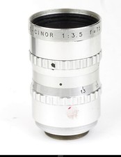 Lens Berthiot Tele Cinor 3.5/75mm Chrom C Mount No.VE2633